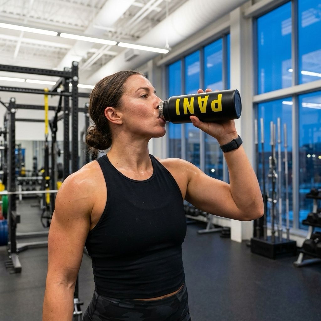 Athlete fueling with Panifit